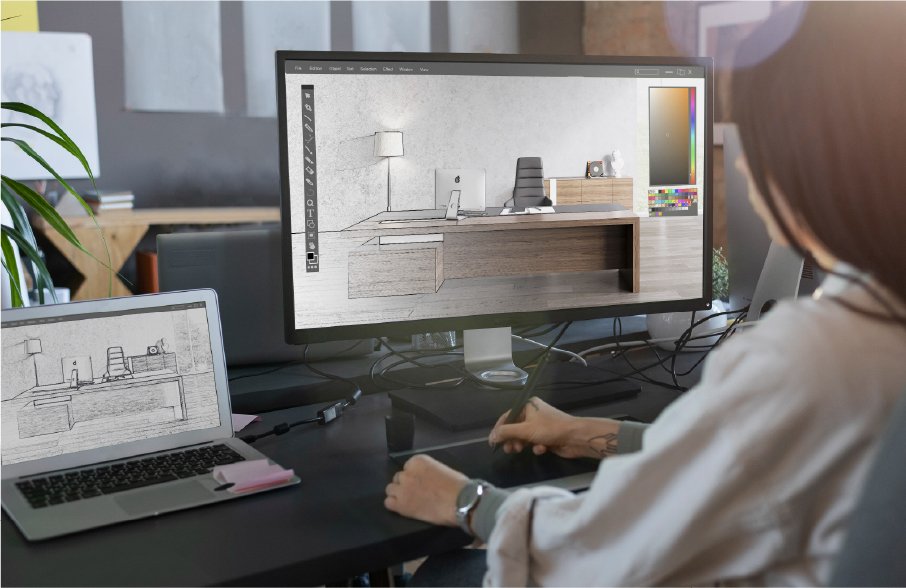 CAD drawing review for China office furniture production and quality control