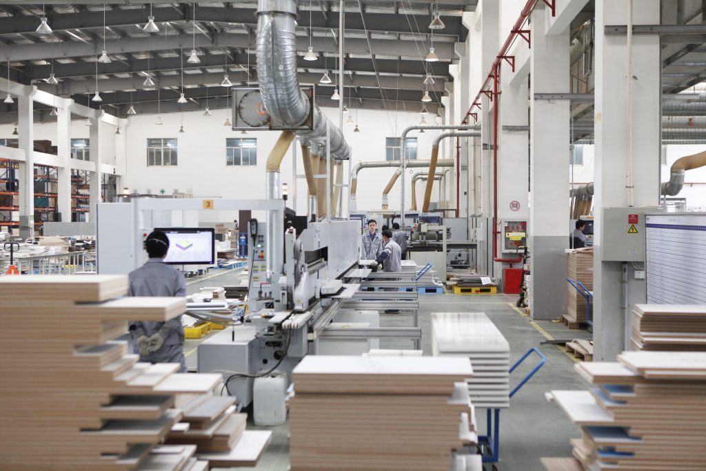 Wagner automated powder coating line for metal parts