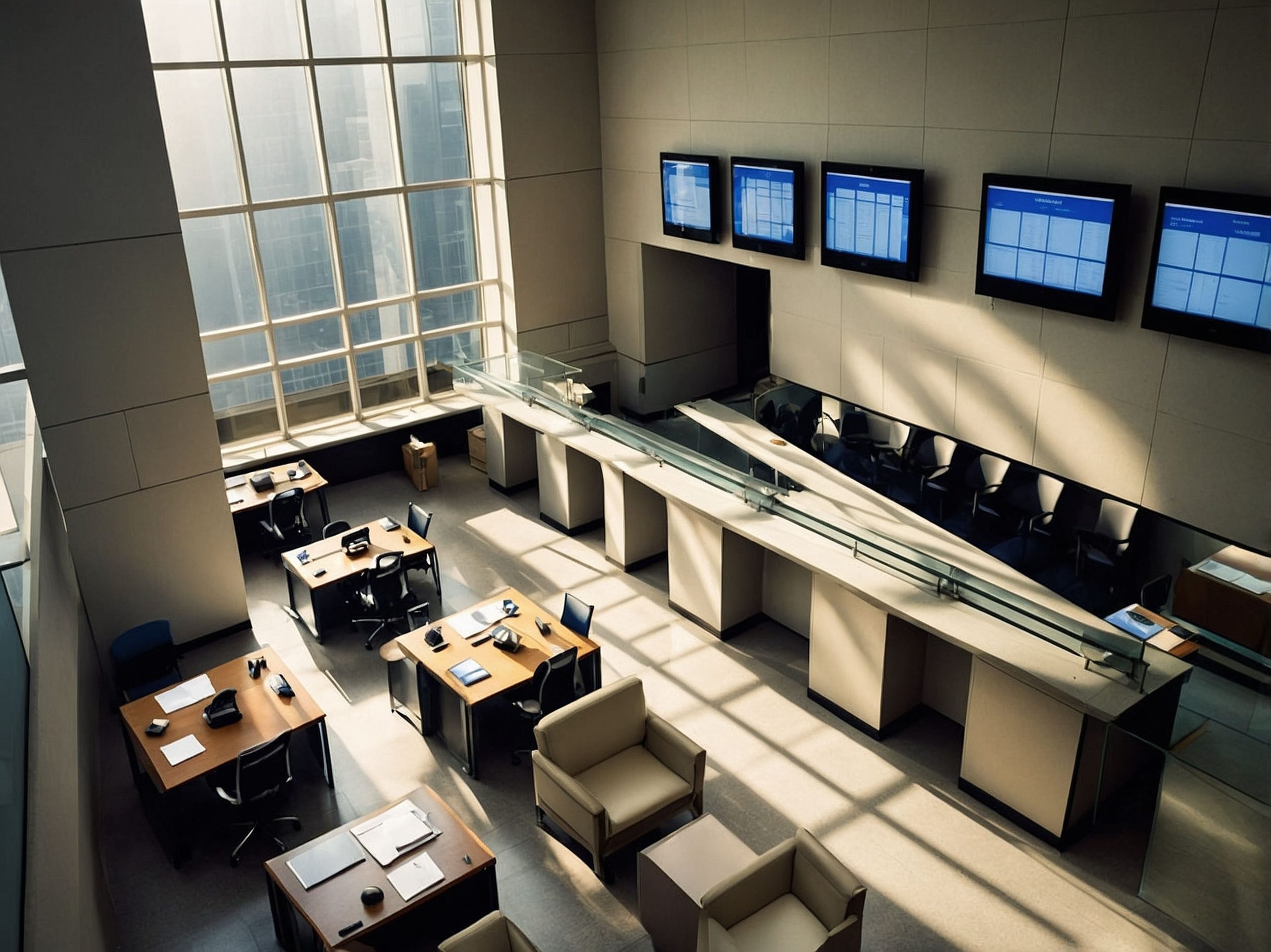 Durable office desks for government offices and public administration workspaces