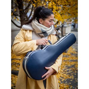 ABS Mandolin Case, F Style, Backpackable