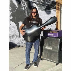 CRF2020L Fiberglass Les Paul Electric Guitar Case - Right Hand & Left Hand Both Fitted