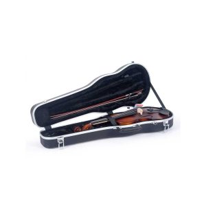 Violin Case 4/4 Size, Molded ABS Plastic Shaped Case