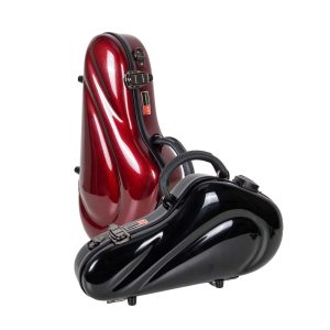 Fiberglass Curved Soprano Saxophone Case, Compact Style