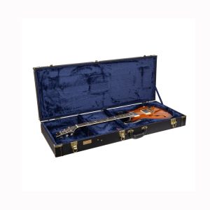CRW620PRSHB-R Electric Guitar Case For PRS SE Hollow Body Electric Guitar, Rectangular Wood Case