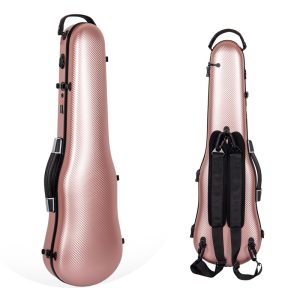 Poly Carbon Violin Case  4/4 Full Size, Shaped