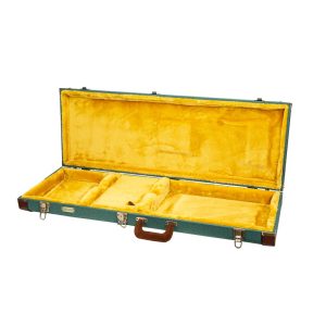 CRW720E Electric Guitar Case, Canvas Vintage Wood Case For Fender Stratocaster and Telecaster