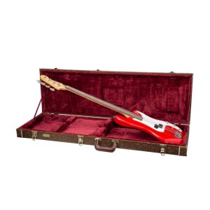 CRW530B Wood Case, Fits Fender Precision & Jazz Bass