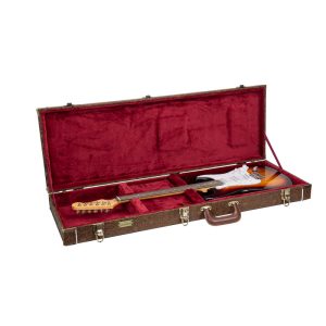 CRW530E Electric Guitar Case, For Fender Stratocaster or Telecaster
