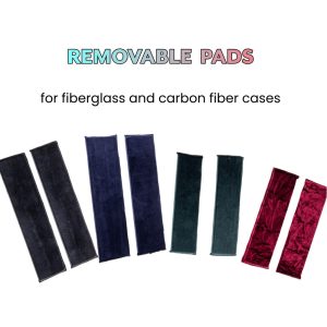Removable Foam Pads for Fiberglass and Carbon Fiber Cases