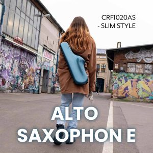 CRF1020AS Fiberglass Alto Saxophone Case - Slim & Compact Style