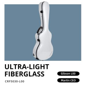 CRF5030-L00 Ultra-light Fiberglass Guitar Case for Gibson L-00 & Martin CEO - Clearance Sale