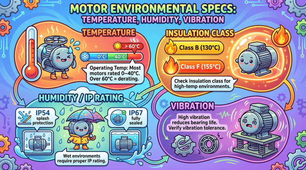 environmental motor specs