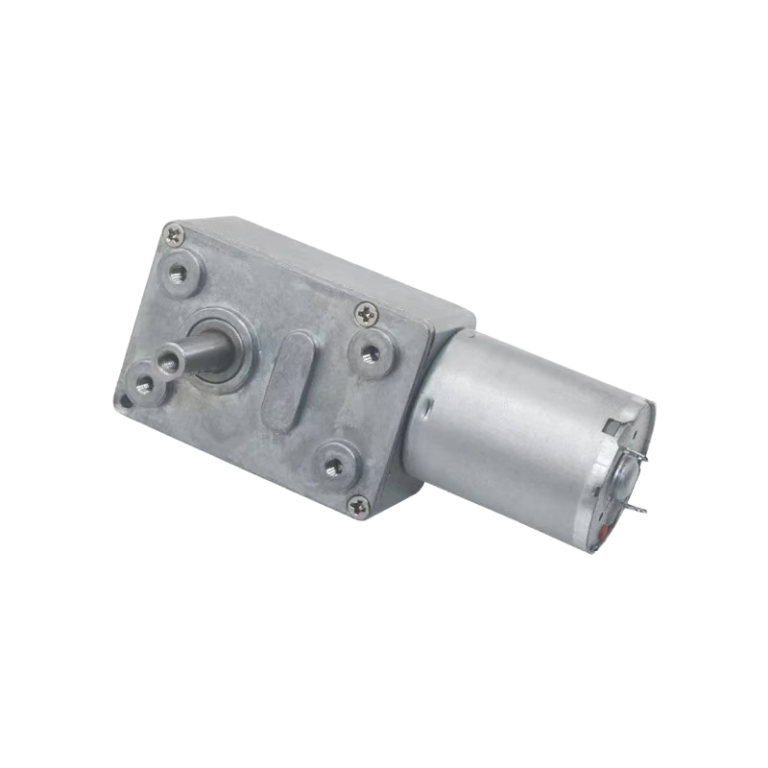 25mm Diameter Brushed Motor With Two directional Shaft Worm Gearbox Featured Image