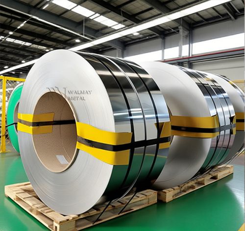 Stainless steel strip coil 0.05–3 mm for precision electronics and medical applications